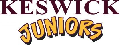 keswick juniors title Keswick Cricket Juniors written title logo